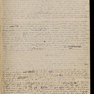 a page of handwritten text