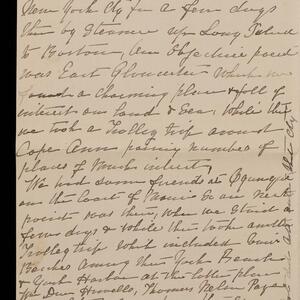 a page of handwritten text