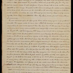 a page of handwritten text