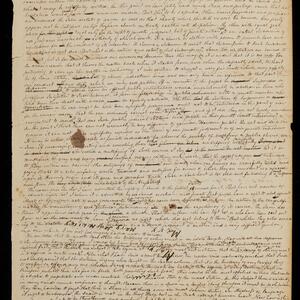 a page of handwritten text