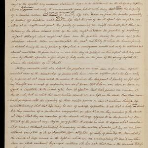 a page of handwritten text