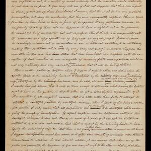 a page of handwritten text