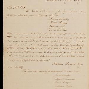 a page of handwritten text