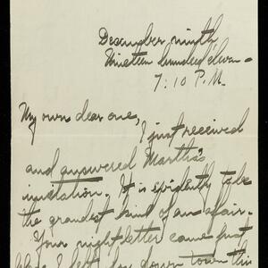 a page of handwritten text