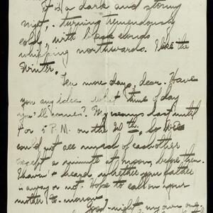 a page of handwritten text