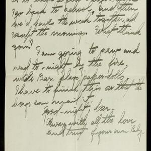 a page of handwritten text