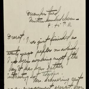 a page of handwritten text