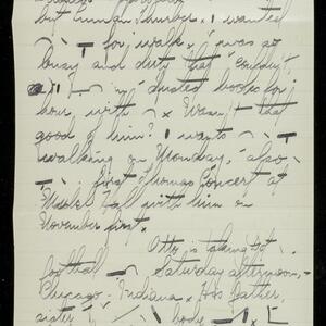 a page of handwritten text