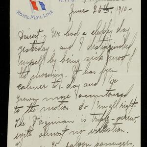 a page of handwritten text