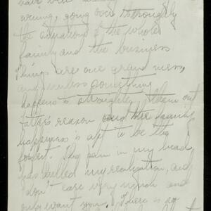 a page of handwritten text