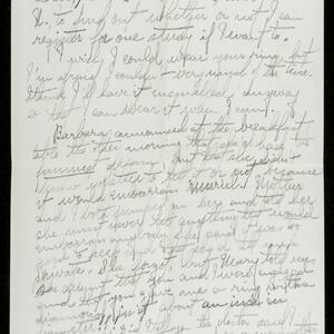 a page of handwritten text