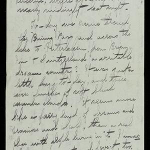 a page of handwritten text