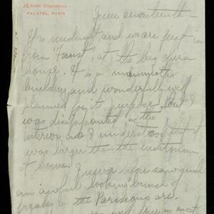 a page of handwritten text