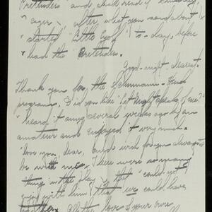 a page of handwritten text