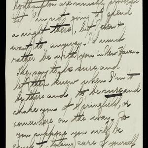 a page of handwritten text