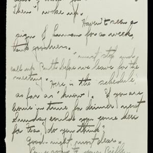 a page of handwritten text