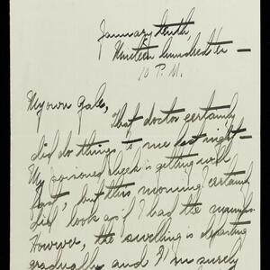 a page of handwritten text