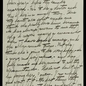 a page of handwritten text