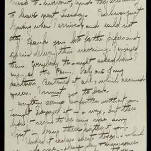 a page of handwritten text