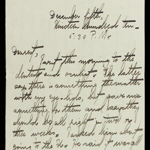 a page of handwritten text