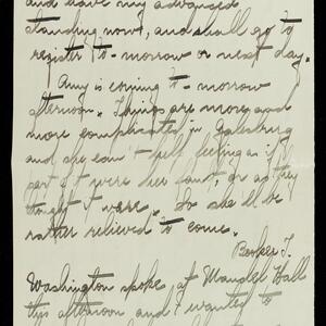 a page of handwritten text