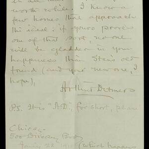 a page of handwritten text