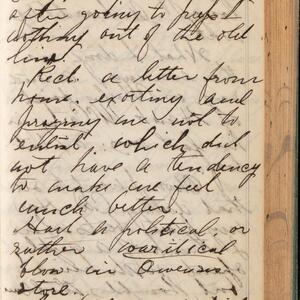 a page of handwritten text