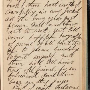 a page of handwritten text