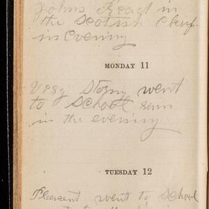 a page of handwritten text