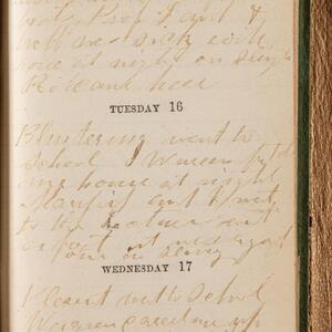 a page of handwritten text