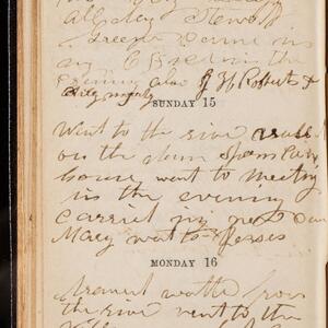 a page of handwritten text