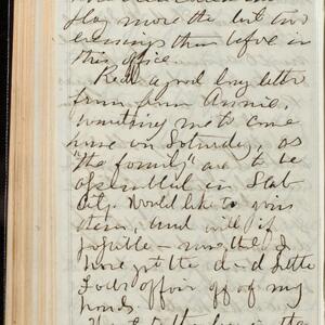 a page of handwritten text