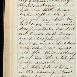 a page of handwritten text