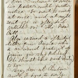 a page of handwritten text