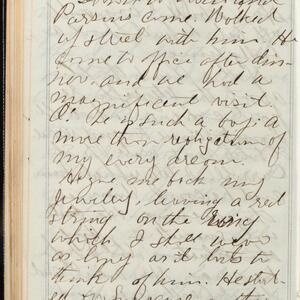 a page of handwritten text