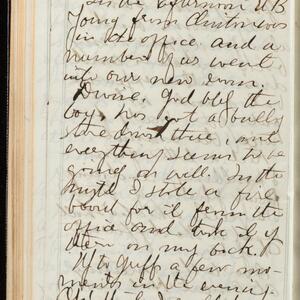 a page of handwritten text