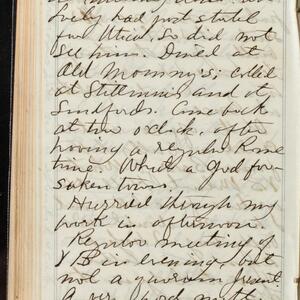 a page of handwritten text