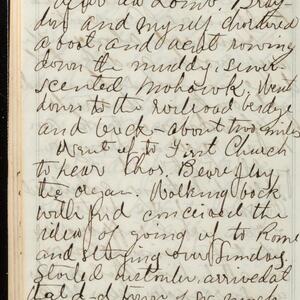 a page of handwritten text