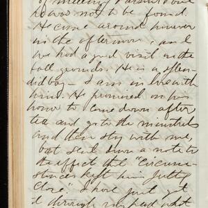 a page of handwritten text