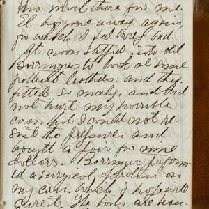 a page of handwritten text