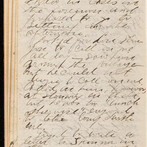 a page of handwritten text
