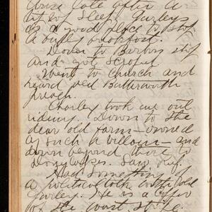 a page of handwritten text