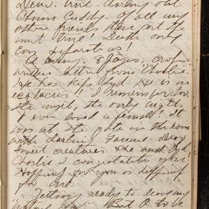 a page of handwritten text