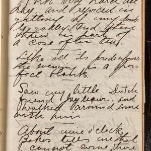 a page of handwritten text