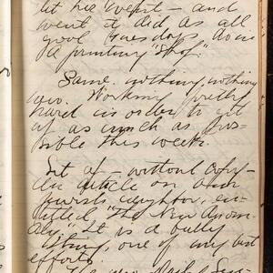 a page of handwritten text