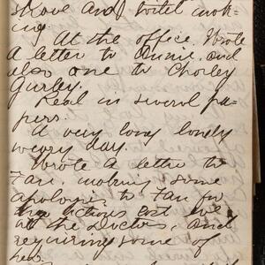 a page of handwritten text