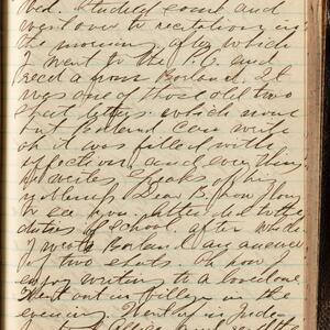 a page of handwritten text