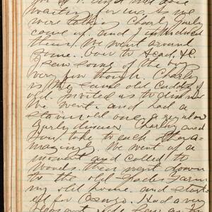 a page of handwritten text