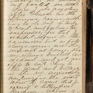 a page of handwritten text