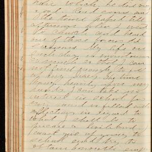 a page of handwritten text